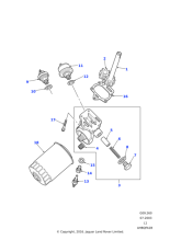 90602072 - Land Rover Gasket-cylinder block oil pump