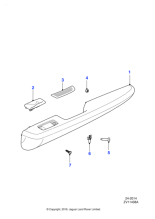 C2Z2745SEL - Jaguar Door armrest