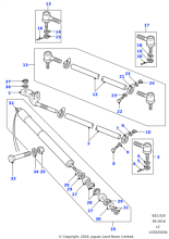 LR049448 - Land Rover Cross rod-eye end