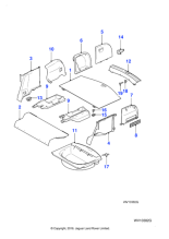 C2S44676AMB - Jaguar Trim cover