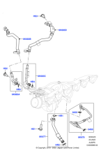 LR133269 - Land Rover Hose - Oil Return