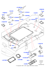 LR061443 - Land Rover Headlining - Roof