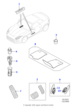 Sport Pedal Footrest - Automatic