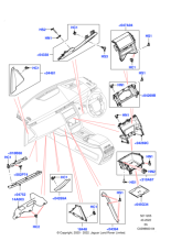 LR134920 - Land Rover Cover - Instrument Panel