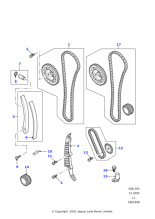 LHP100700 - Land Rover Tensioner-timing chain