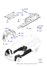 LR092678 - Land Rover Shield - Splash