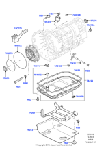 DYP101450 - Land Rover Screw-washer