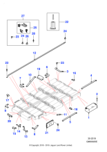 T4K8738 - Jaguar Hexagonal flange nut