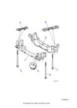 XR89631 - Jaguar Crossbeam