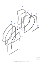 T2H48317 - Jaguar Door seal