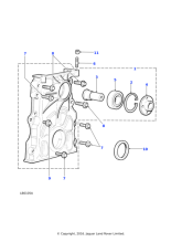 ERR5992 - Land Rover Seal-crankshaft front oil