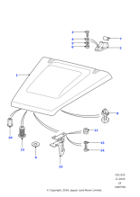 BKA710140 - Land Rover Bonnet assembly