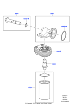 4557900 - Land Rover Adaptor - Oil Filter