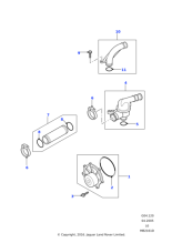 PEB102240L - Land Rover Pump assembly-engine coolant