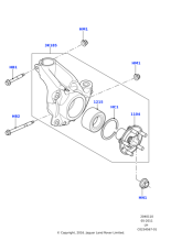 LR070453 - Land Rover Bearing - Wheel Hub