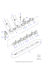 ERR3342 - Land Rover Rocker assembly-cylinder head