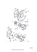 MJA1830AE - Jaguar Wheel bearing