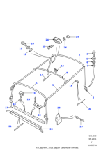 AFU2504 - Land Rover Plate-Retaining