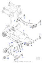 T2H24277 - Jaguar Wishbone arm