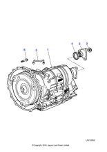C2C33745 - Jaguar Automatic gearbox