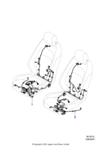 T4K7558 - Jaguar Passenger seat harness