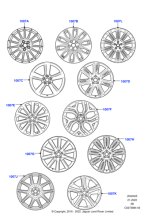 LR138065 - Land Rover Wheel