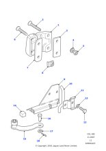 BDC710040 - Land Rover Shim-door hinge
