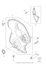 LR004639 - Land Rover Cover - Fuel Pump