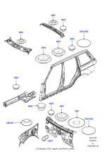 338015 - Land Rover Plug-blanking