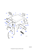 BBC7525XE - Jaguar Fixing button