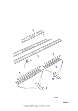 BCC9880 - Jaguar Treadplate endcap