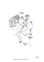 XR830303 - Jaguar Electronic control module