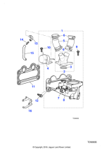 AJ810521 - Jaguar Induction elbow
