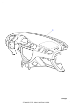 XR814910LGY - Jaguar Facia