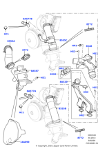 LR010739 - Land Rover Connection - Water Outlet