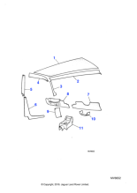 BD34246 - Jaguar A-post finisher