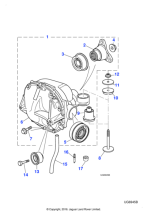 XR821244 - Jaguar Output shaft oil seal