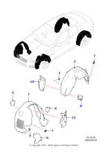 T2H7086 - Jaguar Foam insert