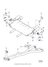 T2R53741 - Jaguar Active exhaust actuator