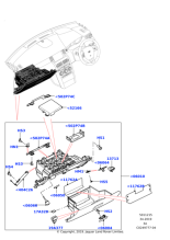 LR117764 - Land Rover Striker - Glove Compartment Door