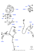 LR024199 - Land Rover Bracket - ABS Sensor Mounting