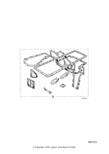 EBC9637 - Jaguar Sandwich plate gasket
