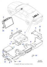 T4N5702 - Jaguar Touch screen display