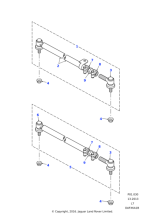 TIQ000020 - Land Rover Track rod assembly
