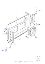 ARR710370 - Land Rover Body side