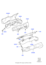 LR010839 - Land Rover Gasket