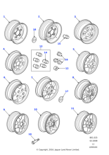 RRC110870MNH - Land Rover Wheel-alloy road