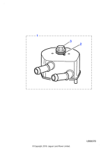 XR814051 - Jaguar Oil cooler