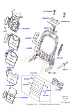 LR057181 - Land Rover Support - Seat Back - Lumbar