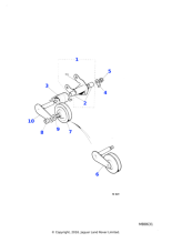 C18447 - Jaguar Torsion spring